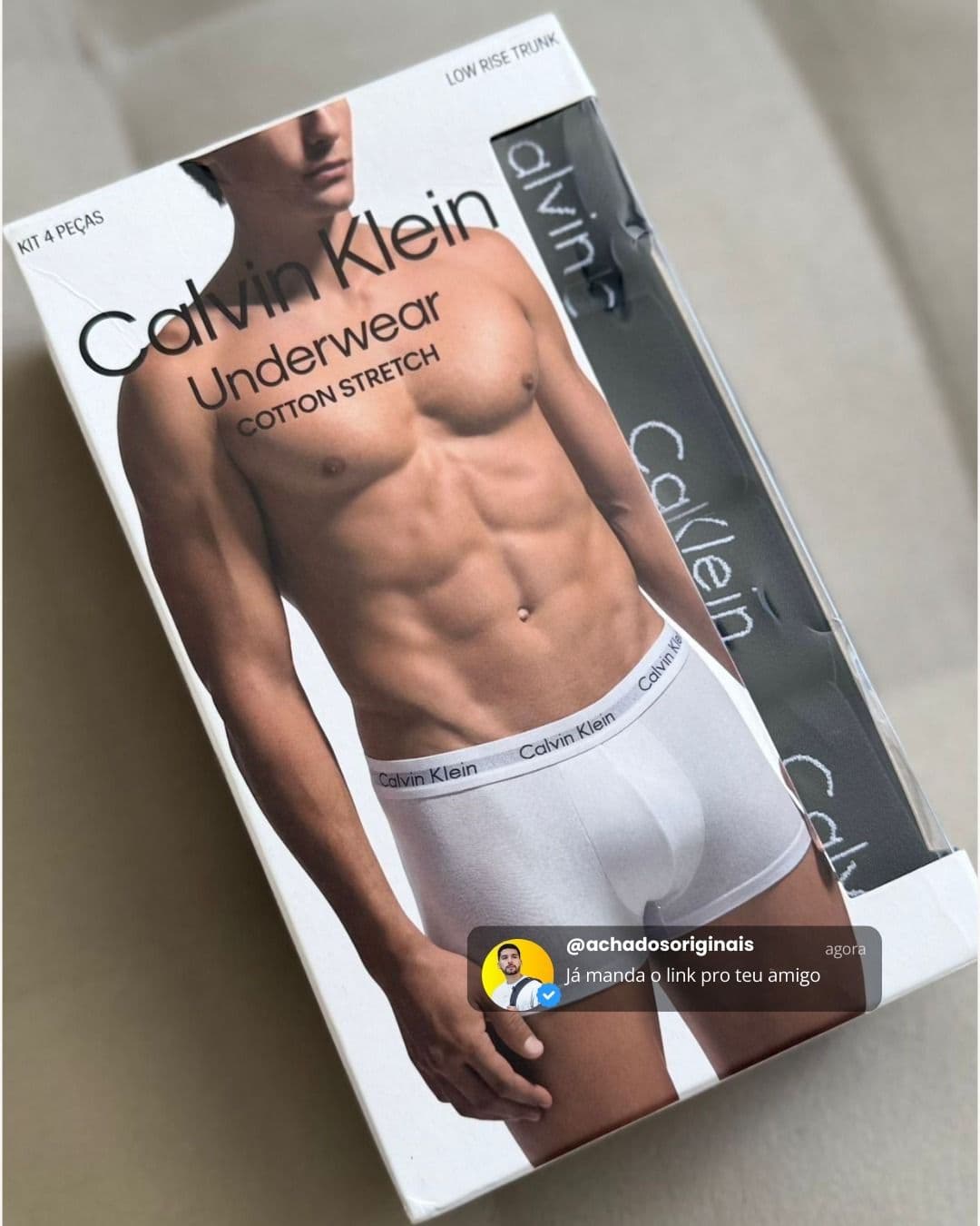 Calvin Klein Cuecas Low Rise Trunk