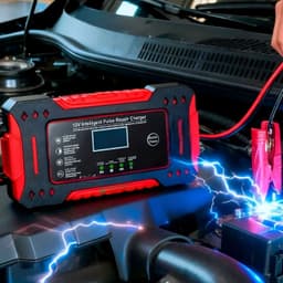 Carregador Inteligente De Bateria 12v 6a