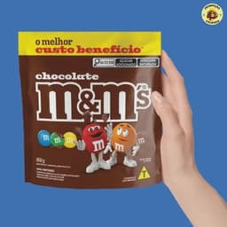 Chocolate M&M's Ao Leite 850g
