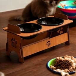 Comedouro Elevado MDF