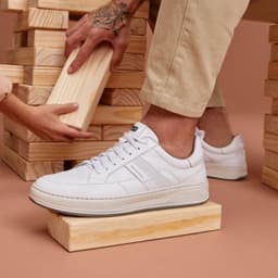 Democrata Tênis Couro Bold