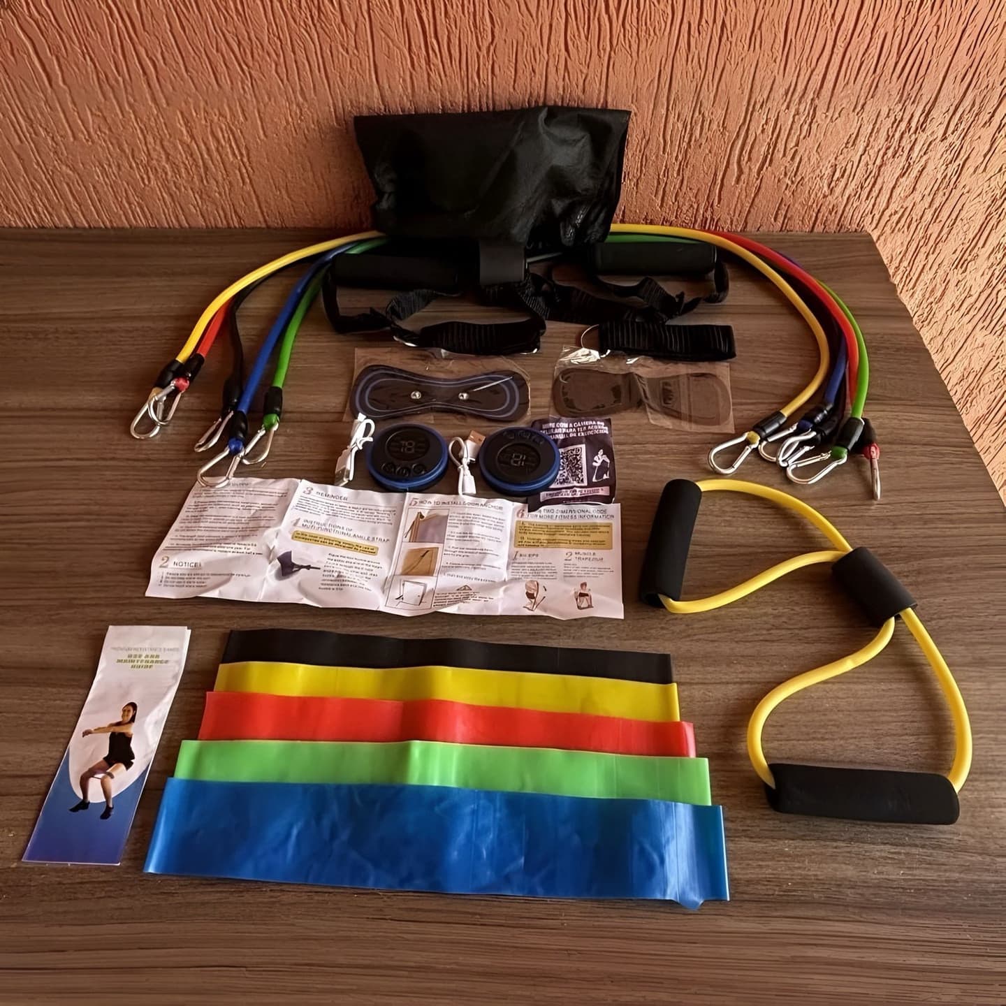 Kit 20 Itens Esportivos Treino Casa