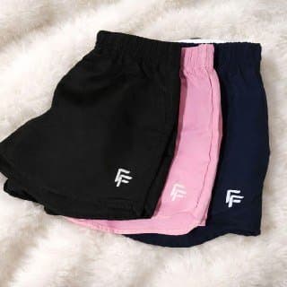 Kit Short Tactel Feminino