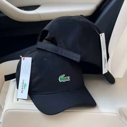 Lacoste Boné Gabardine Algodão