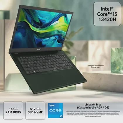 Acer Aspire Go 15 I5 16GB 512GB SSD