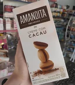Amandita Wafer Recheado Chocolate 200g