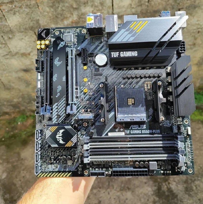 Asus Placa Mãe Tuf Gaming B550m-plus DDR4