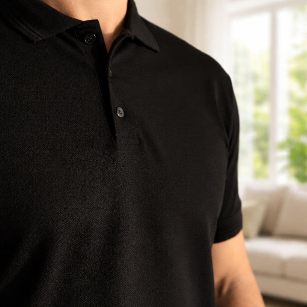 Camisa Gola Polo Masculina Pique Algodão