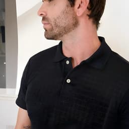 Camisa Masculina Gola Polo Elegante Tricot