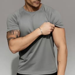 Camiseta Masculina Dry Fit Raglan