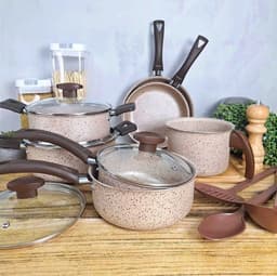 Conjunto Panelas Antiaderente 10 Peças