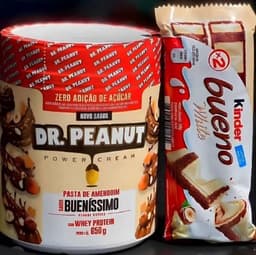 Dr. Peanut Pasta de Amendoim Whey Protein 600g