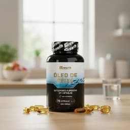 Growth Supplements Ômega 3 Óleo de Peixe 75 Cápsulas