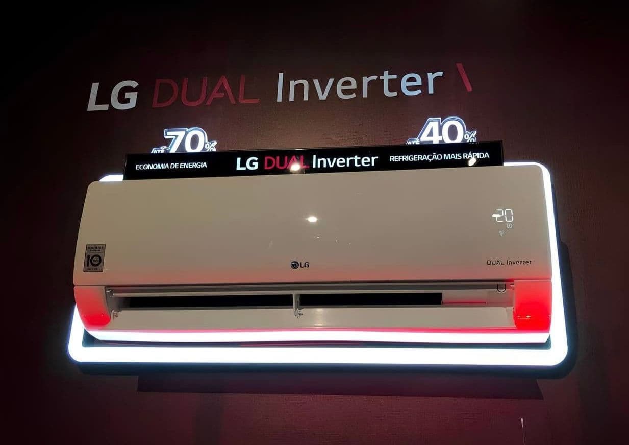 LG Ar Condicionado Dual Inverter 9000 BTUs