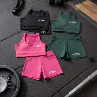 Los Angeles Conjunto Top e Shorts Feminino