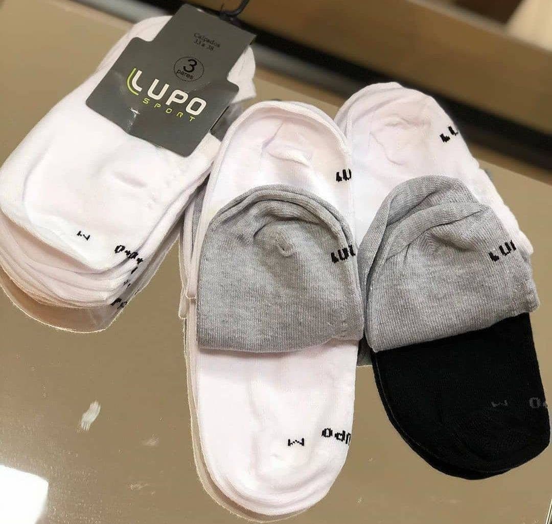 Lupo Meias Algodão Kit 6 Pares