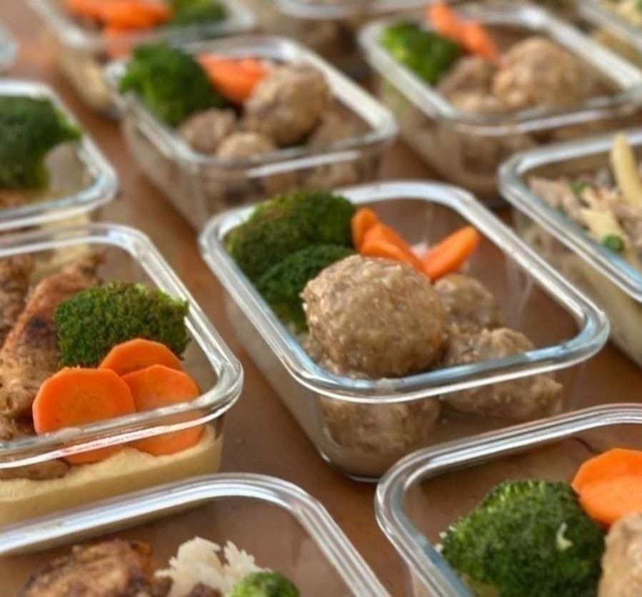 Marmita de Vidro 640ml Kit 5 Unidades