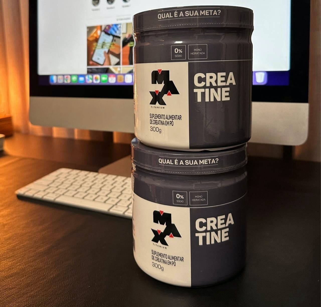 Max Titanium Creatina Monohidratada 300g