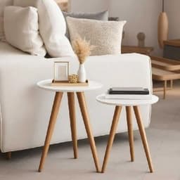 Mesinha De Canto Lateral Retrô