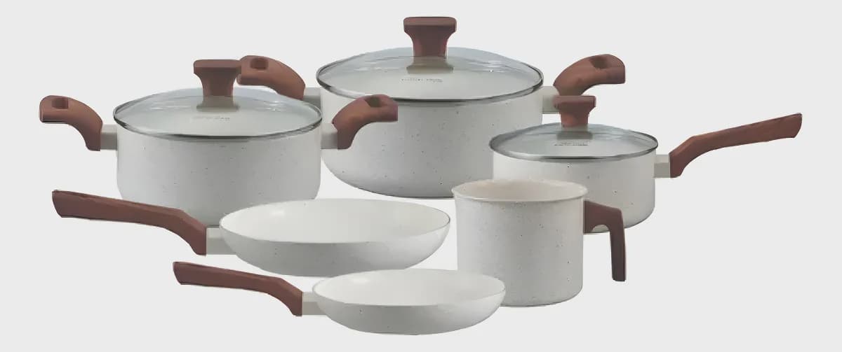 Mimo Conjunto 6 Panelas Pratic Cook Indução