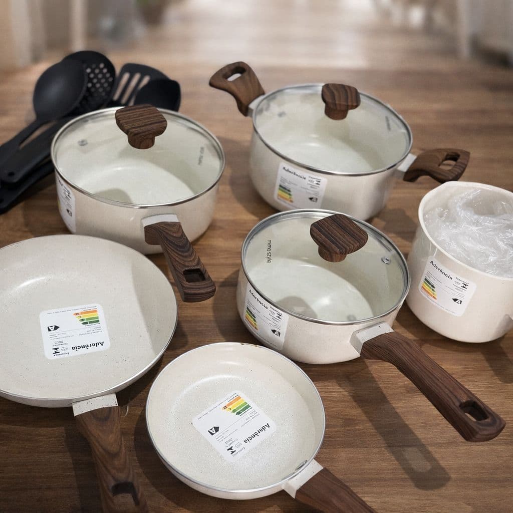 Mimo Style Jogo De Panelas Cerâmica 10 Peças