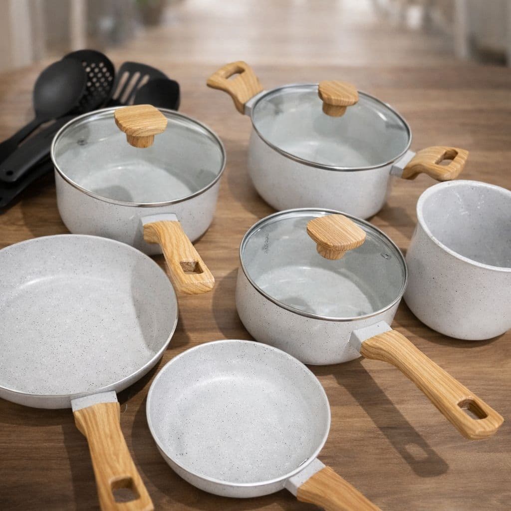 Mimo Style Jogo De Panelas Cerâmica 10 Peças