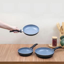 Oikos Frigideira Antiaderente Cerâmica 3 Pçs