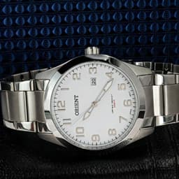 Orient Relógio Prateado