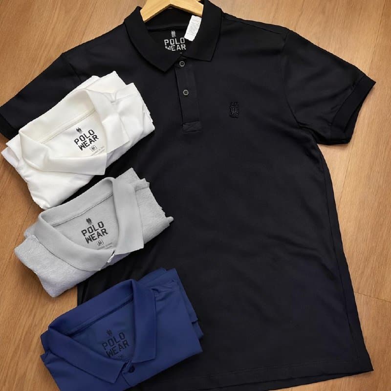 Polo Wear Camiseta Suedine