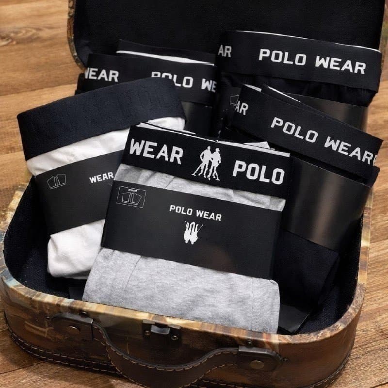 Polo Wear Kit 10 Cuecas Algodão