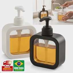 Porta Sabonete Dispenser Álcool Gel 300ml 500ml