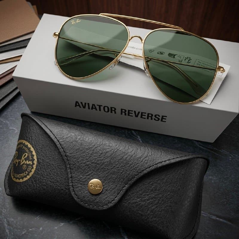 Ray-Ban Óculos de Sol Aviator Reverse