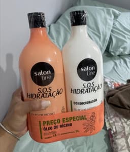 Salon Line Shampoo e Condicionador SOS Hidratação 1L