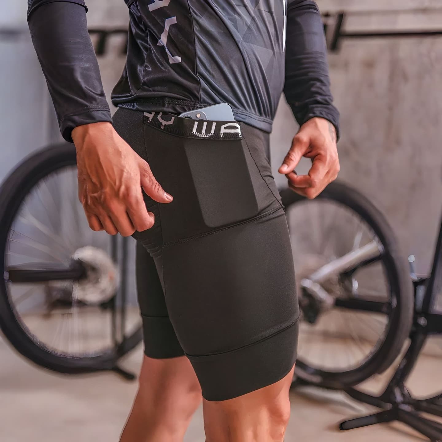 Short Ciclismo Com Bolso