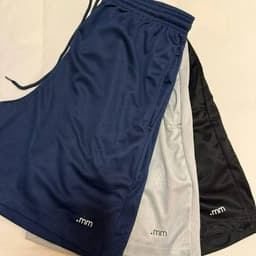 Shorts Esporte Kit 3 Peças