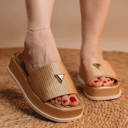 Tamanco Feminino Plataforma Anabela