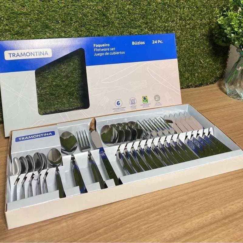 Tramontina Talheres Faqueiro Búzios 24 Peças