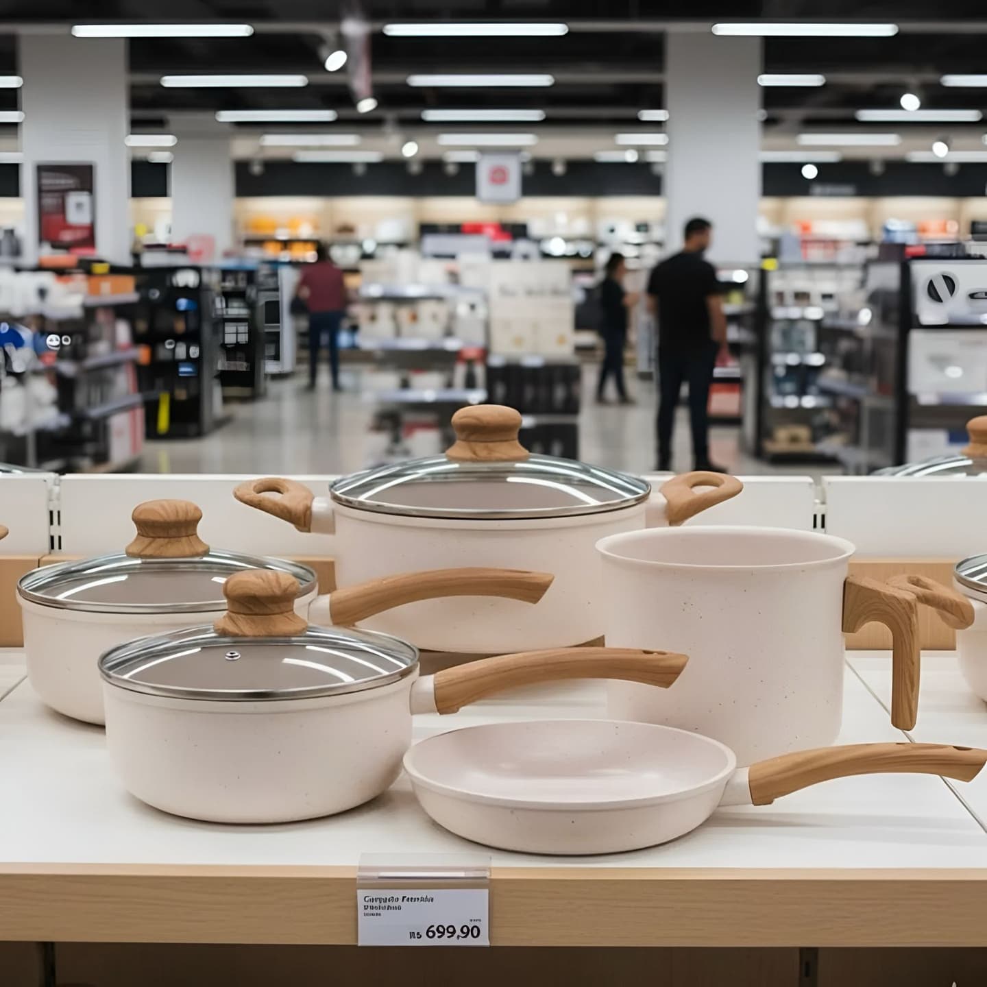 Tuut Jogo De Panelas Ceramico Triplo Indução 5 Peças